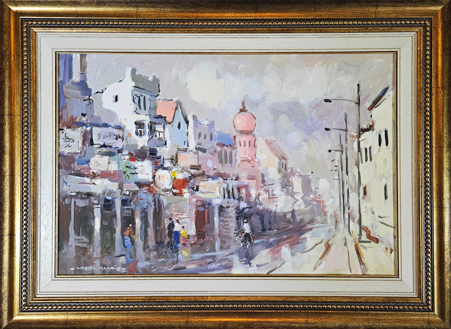 Wessel Marais - Cape Malay Quarters, 75x50cm
