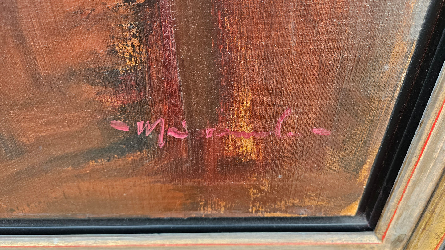 Marie Vermeulen Breedt - Huge Interior Scene, 120x80cm