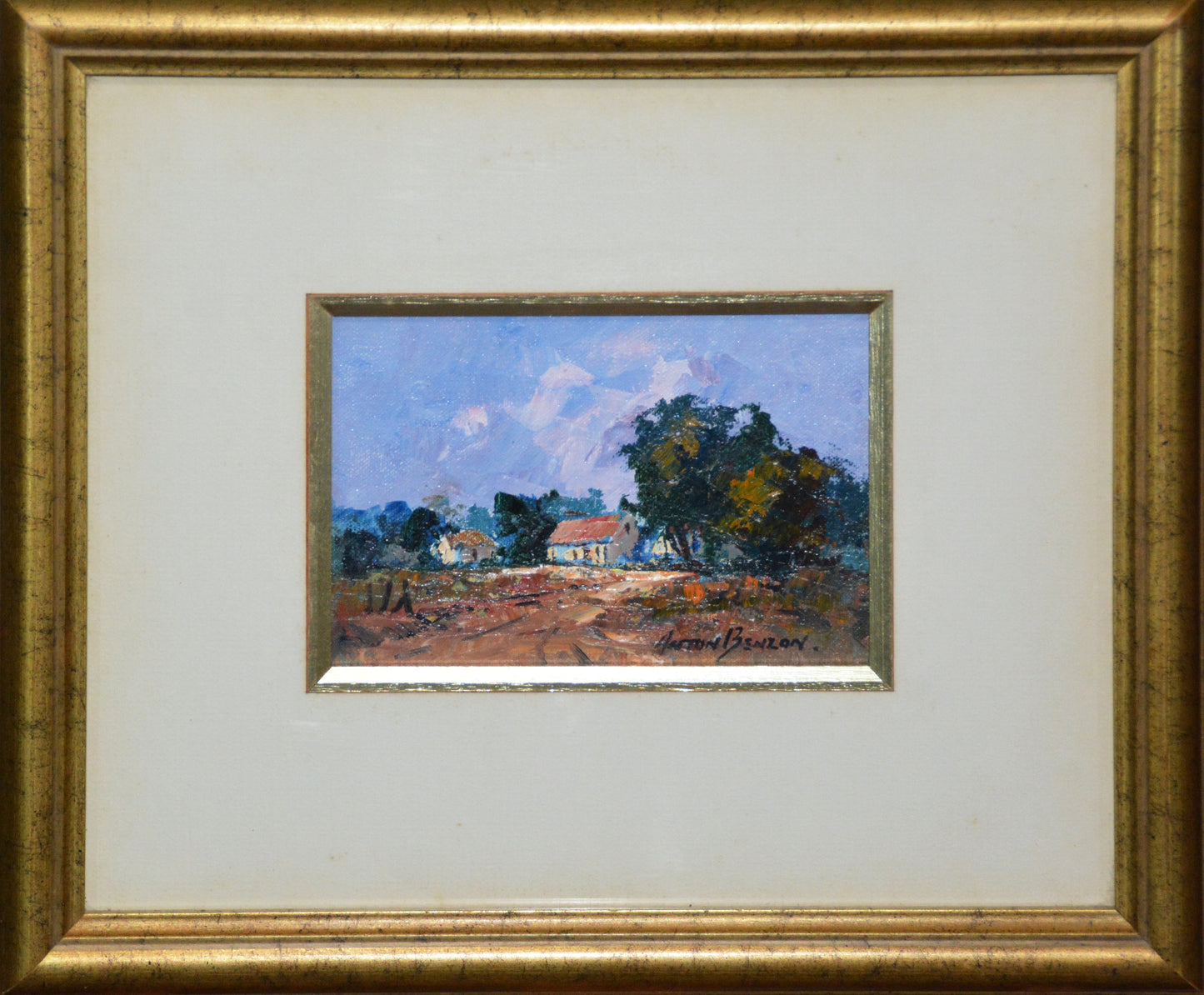 Anton Benzon - Mini Landscape 17x12cm