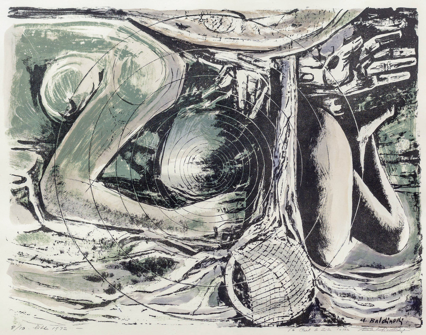 Armando Baldinelli - Modern Abstract Ltd Edition Print