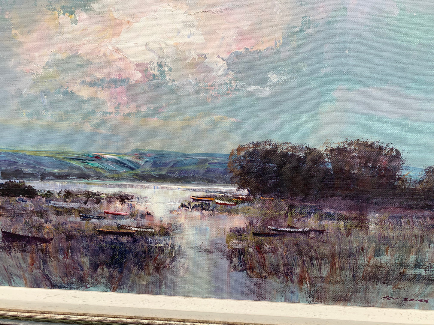 Mel Brigg - Lovely colourful Vlei, 50x40cm