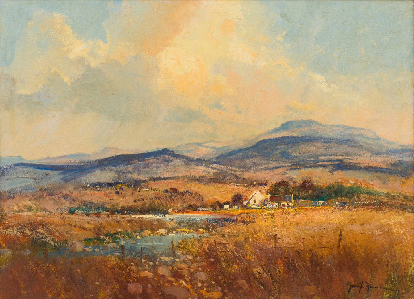 Gerrit Roon - Magnificent Landscape, 60x45cm