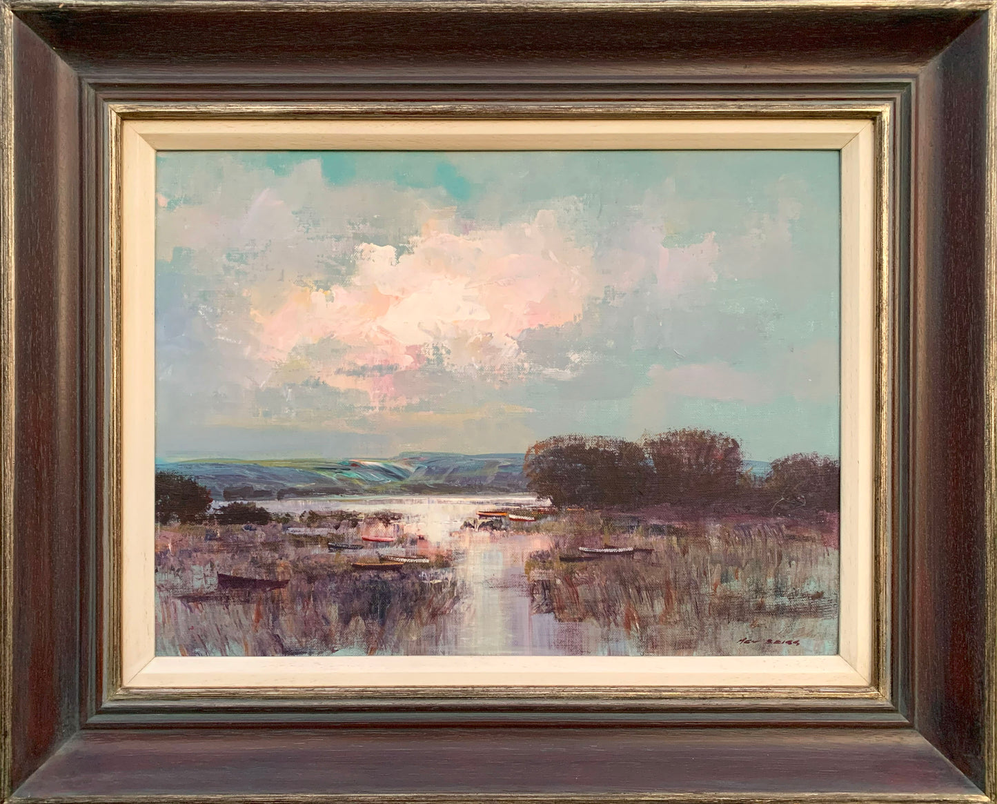 Mel Brigg - Lovely colourful Vlei, 50x40cm