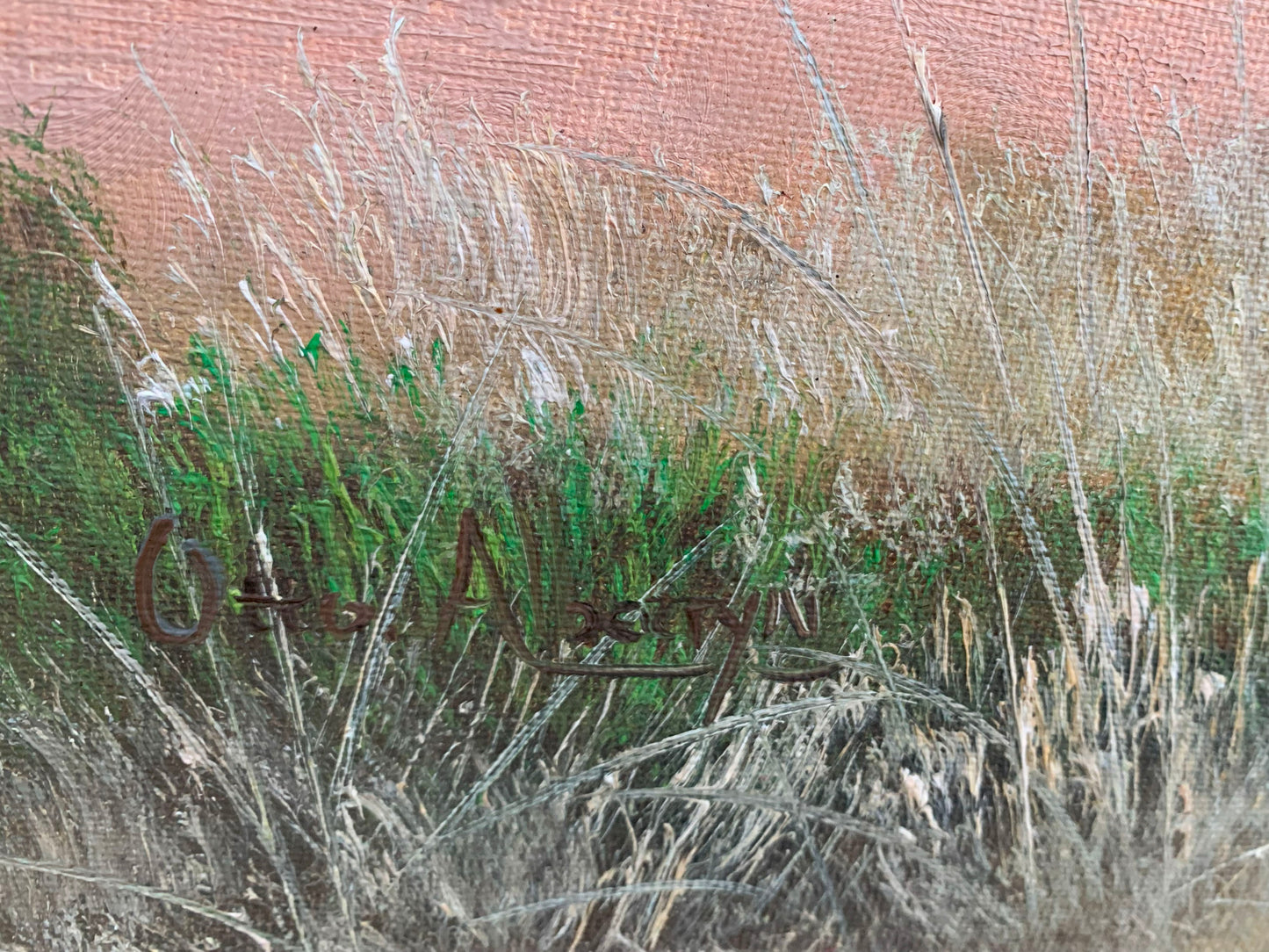 Otto Albertyn, Winelands Landscape 90x60m