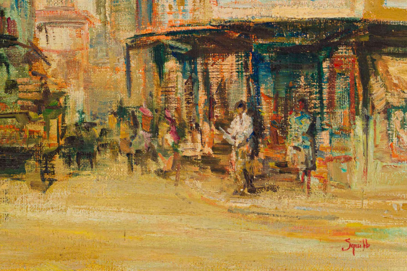 Ruth Squibb - Johannesburg CBD, Corner Diagonal Street and President, 120x75cm