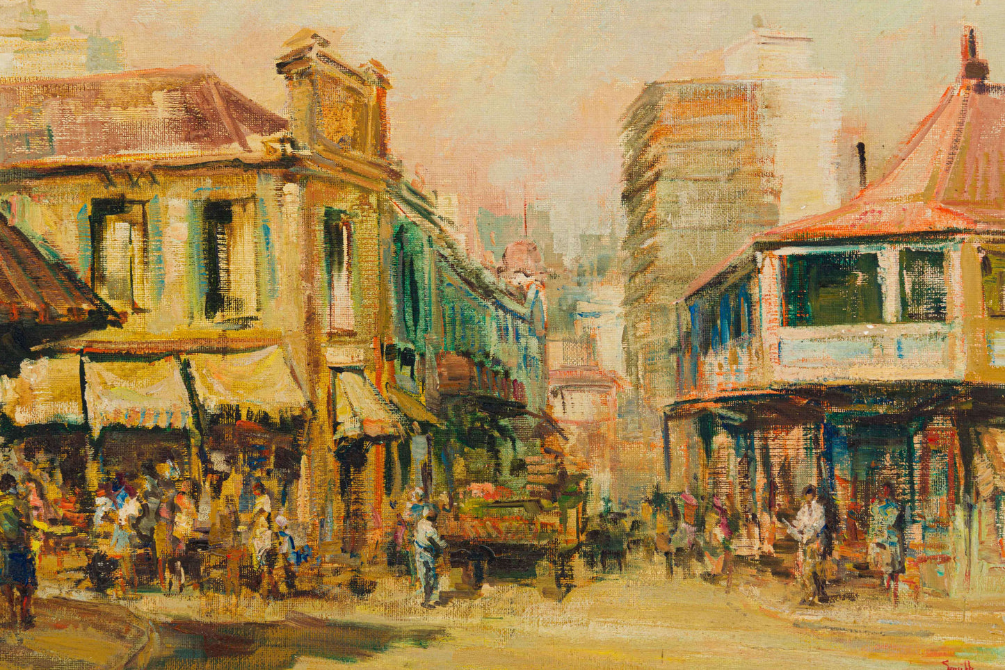Ruth Squibb - Johannesburg CBD, Corner Diagonal Street and President, 120x75cm