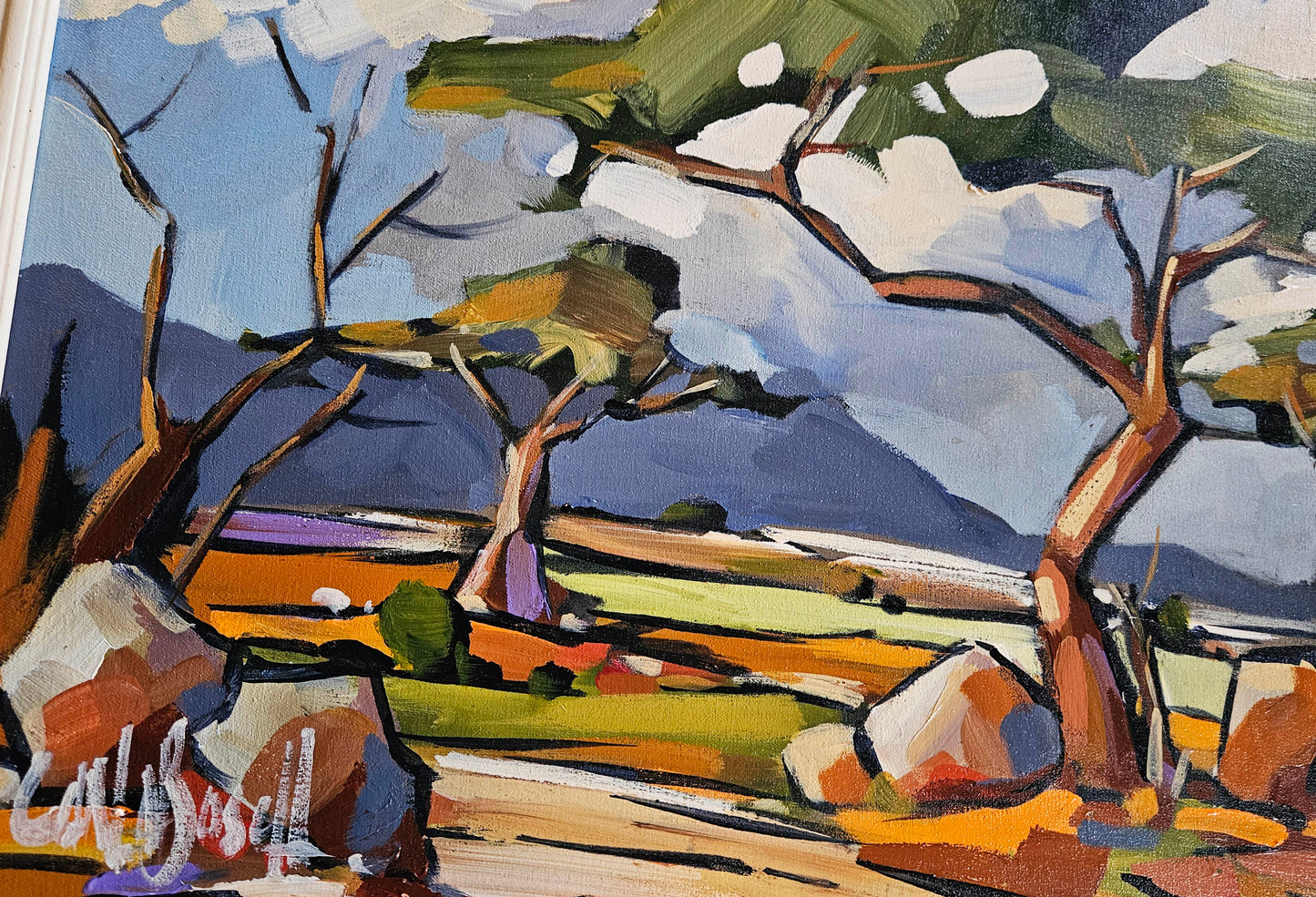 Carla Bosch - Bushveld Landscape, 60x45cm