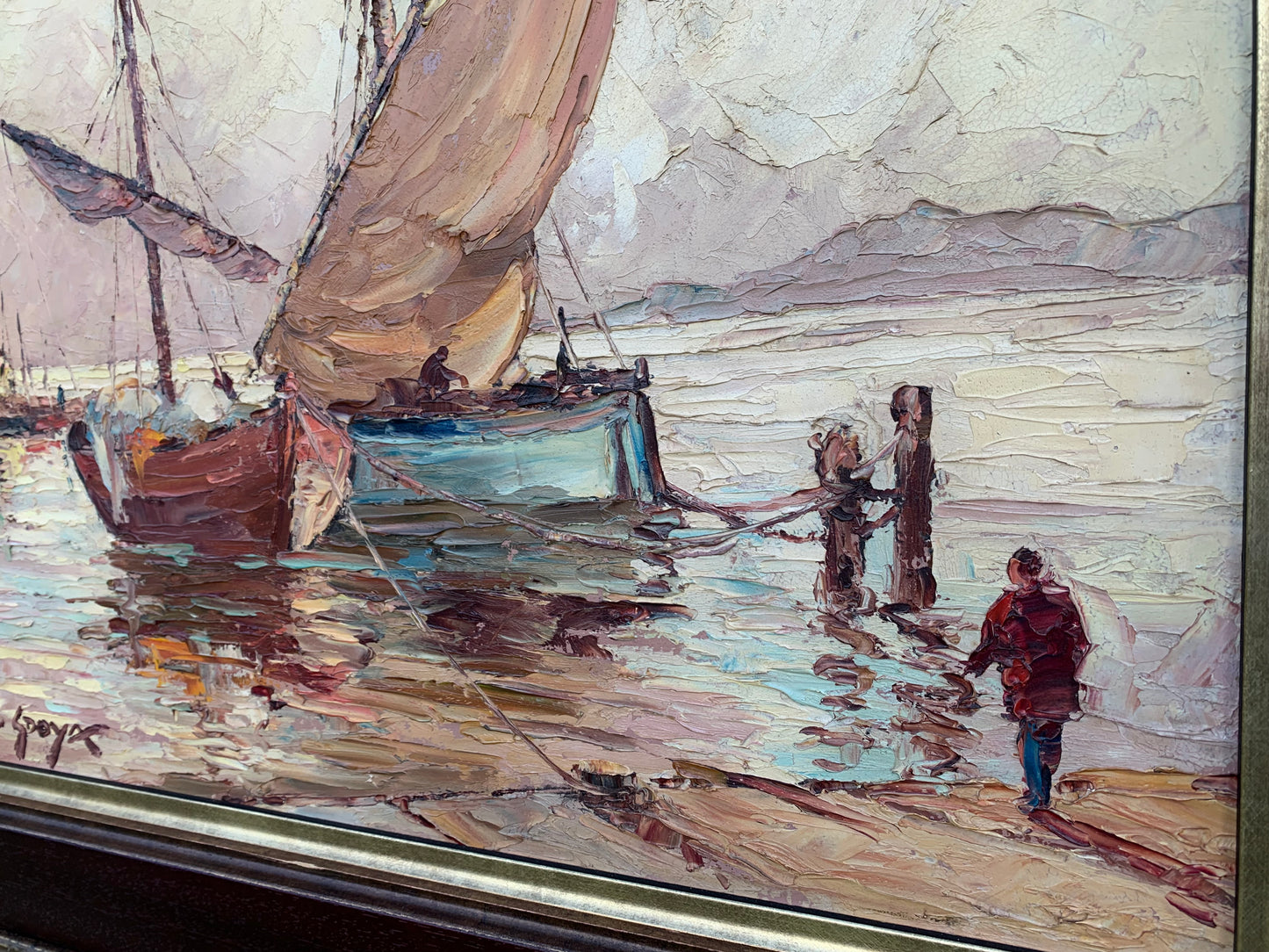 Carlo Sdoya - Zanzibar Dhows, 60x50cm
