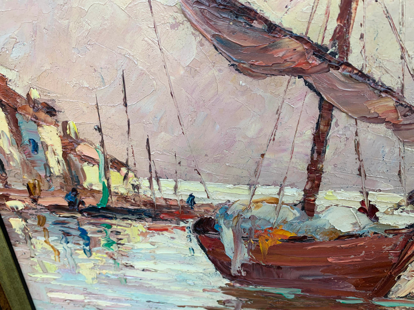 Carlo Sdoya - Zanzibar Dhows, 60x50cm