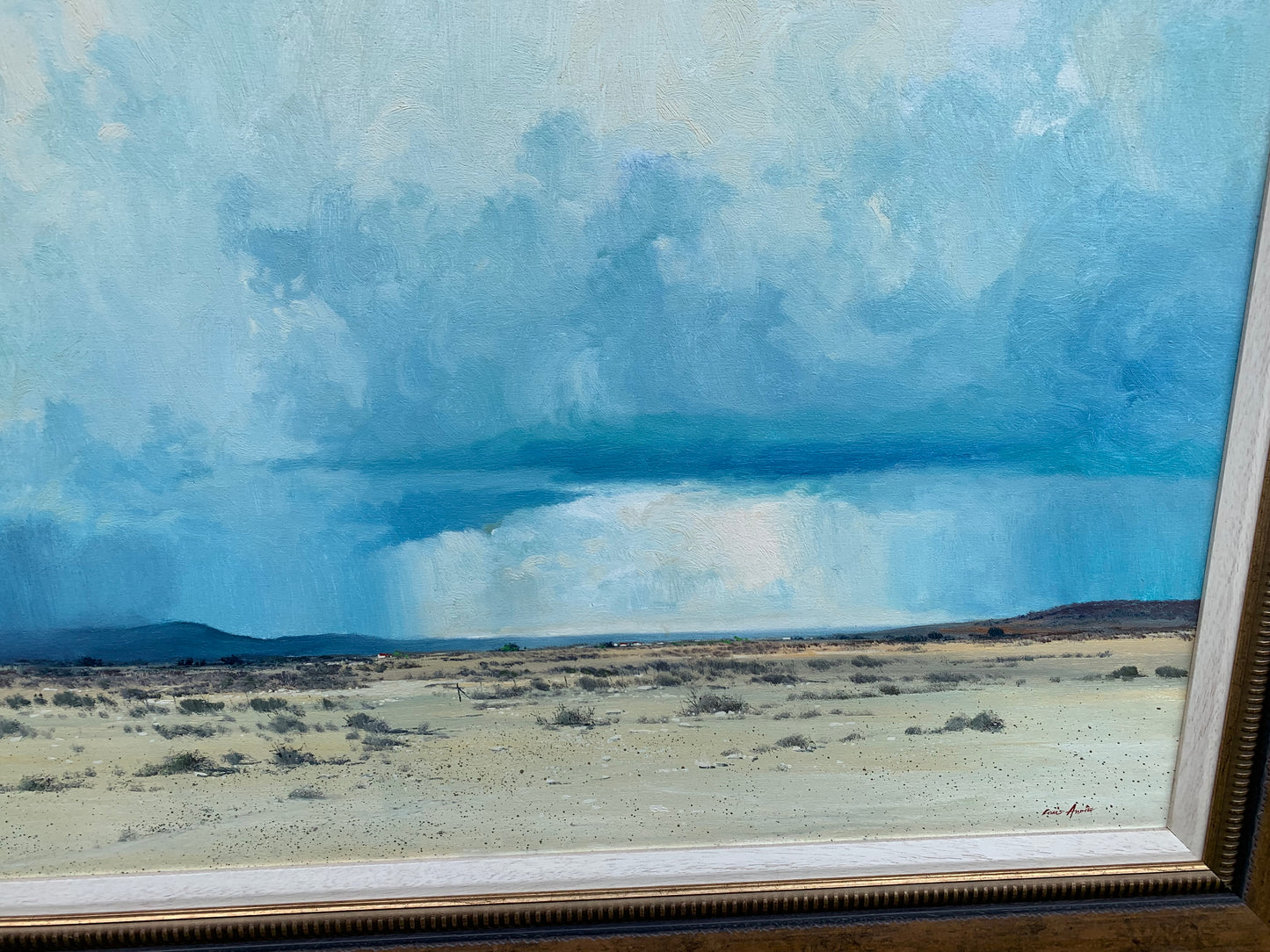 Louis Audie, Karoo Storm, 90x60cm