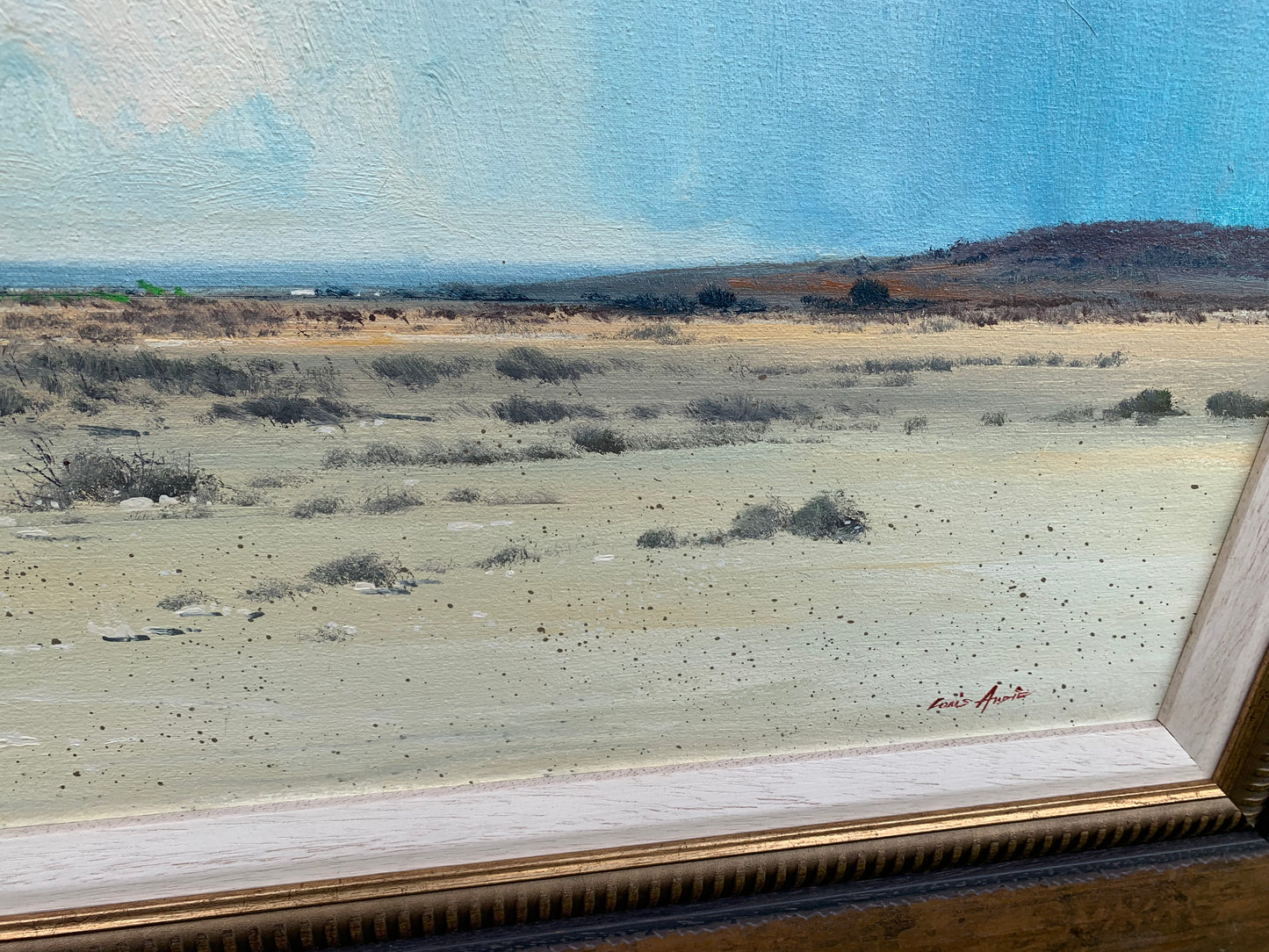 Louis Audie, Karoo Storm, 90x60cm