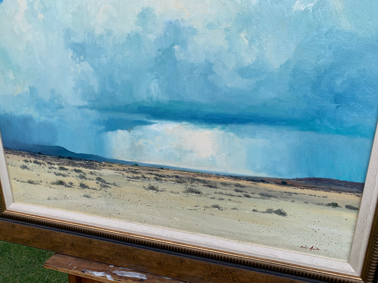 Louis Audie, Karoo Storm, 90x60cm