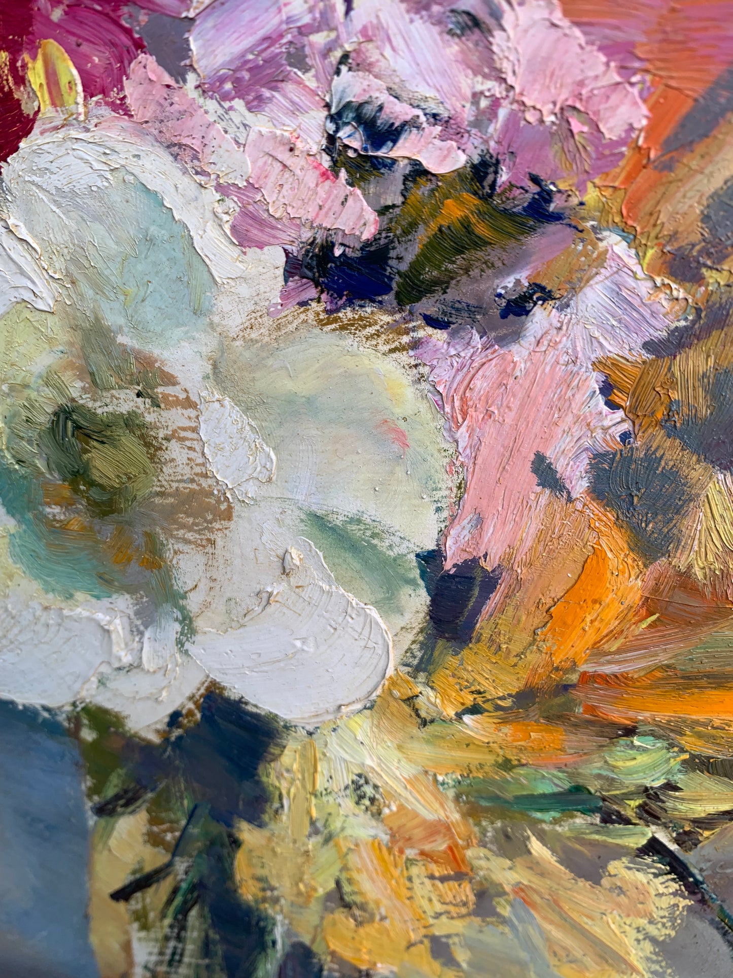 Ruth Squibb - Magnificent Flowers in Vase, 40x30cm