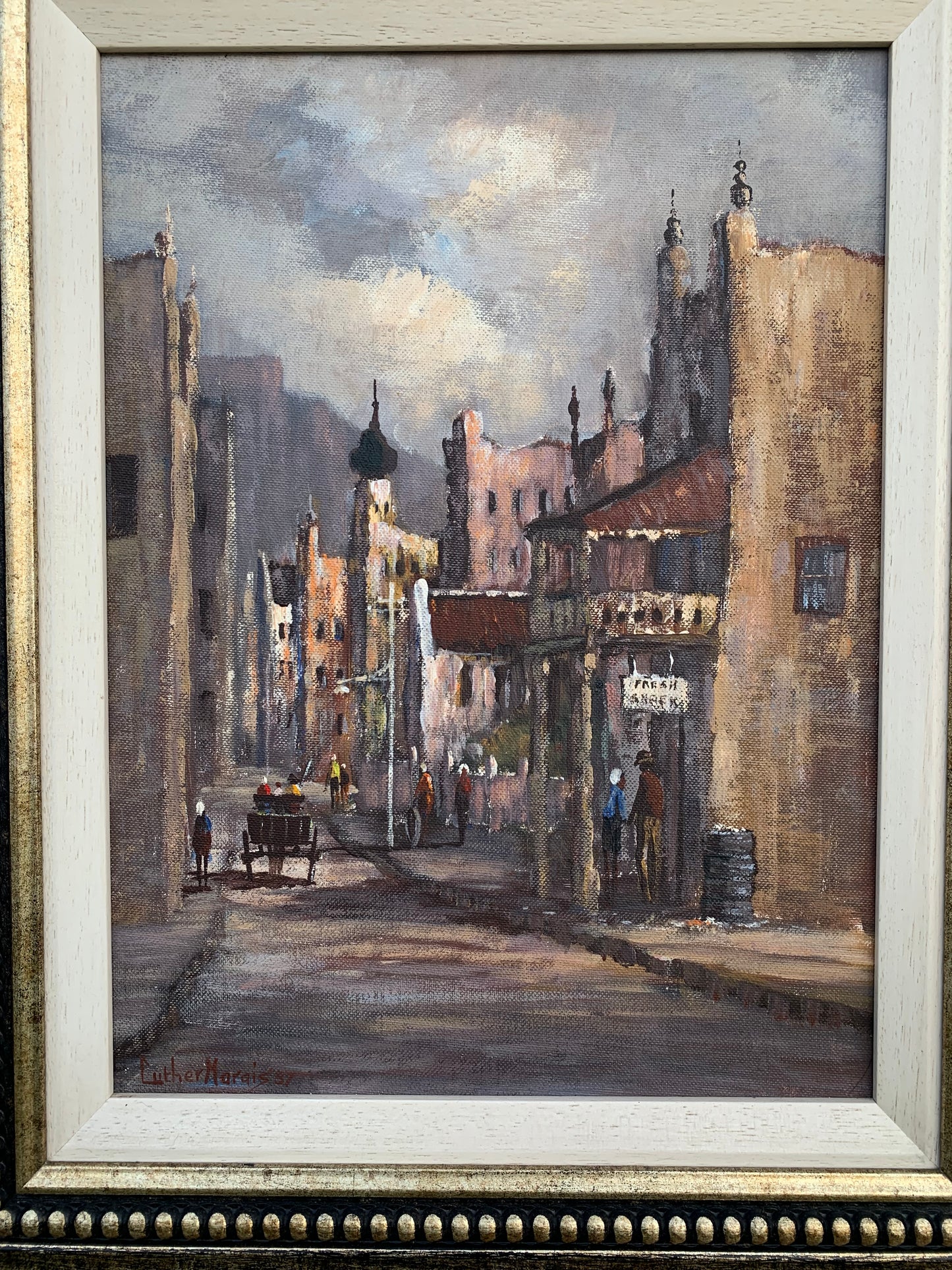 Luther Marais - Magnificent District 6 Scene, 40x30cm