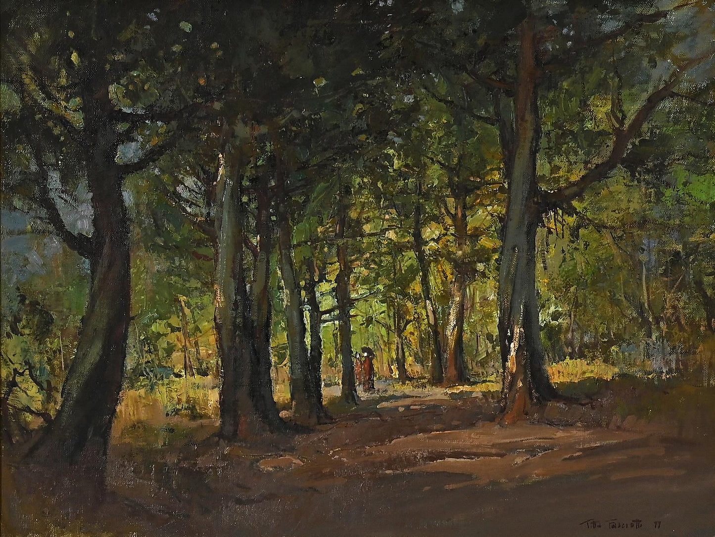 Titta Fasciotti - Incredible Forest Scene, 60x45cm