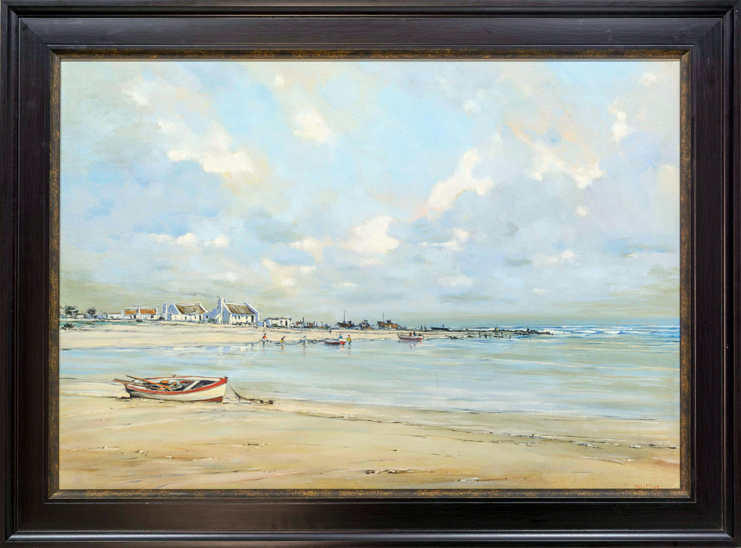 Dale Elliot, South African Seascape, 90x60cm