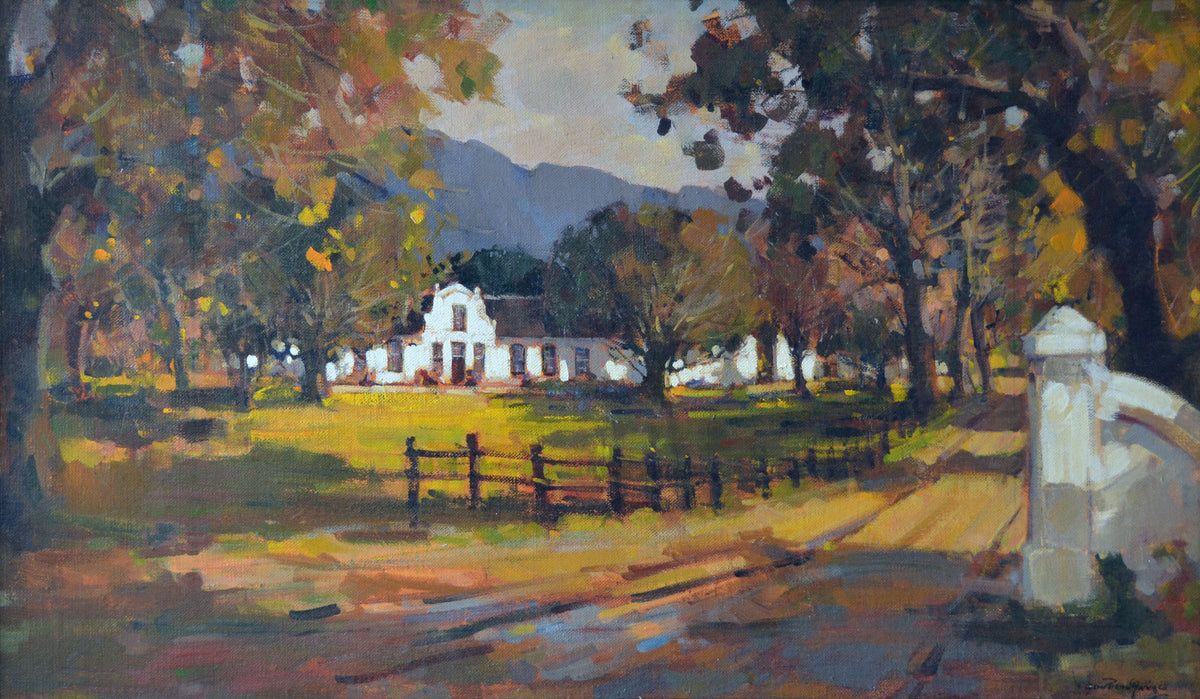 Gian-Piero Garizio - Farmhouse Landscape, 74x43cm