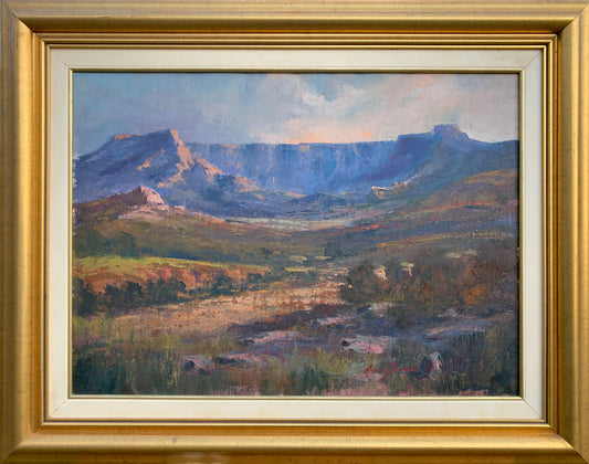 Anton Benzon - Drakensberg Amphitheatre, 60x45cm