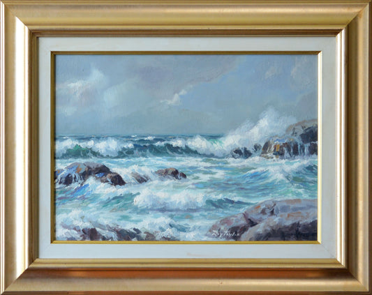 Roy Taylor - Lovely Seascape, KZN 35x25cm