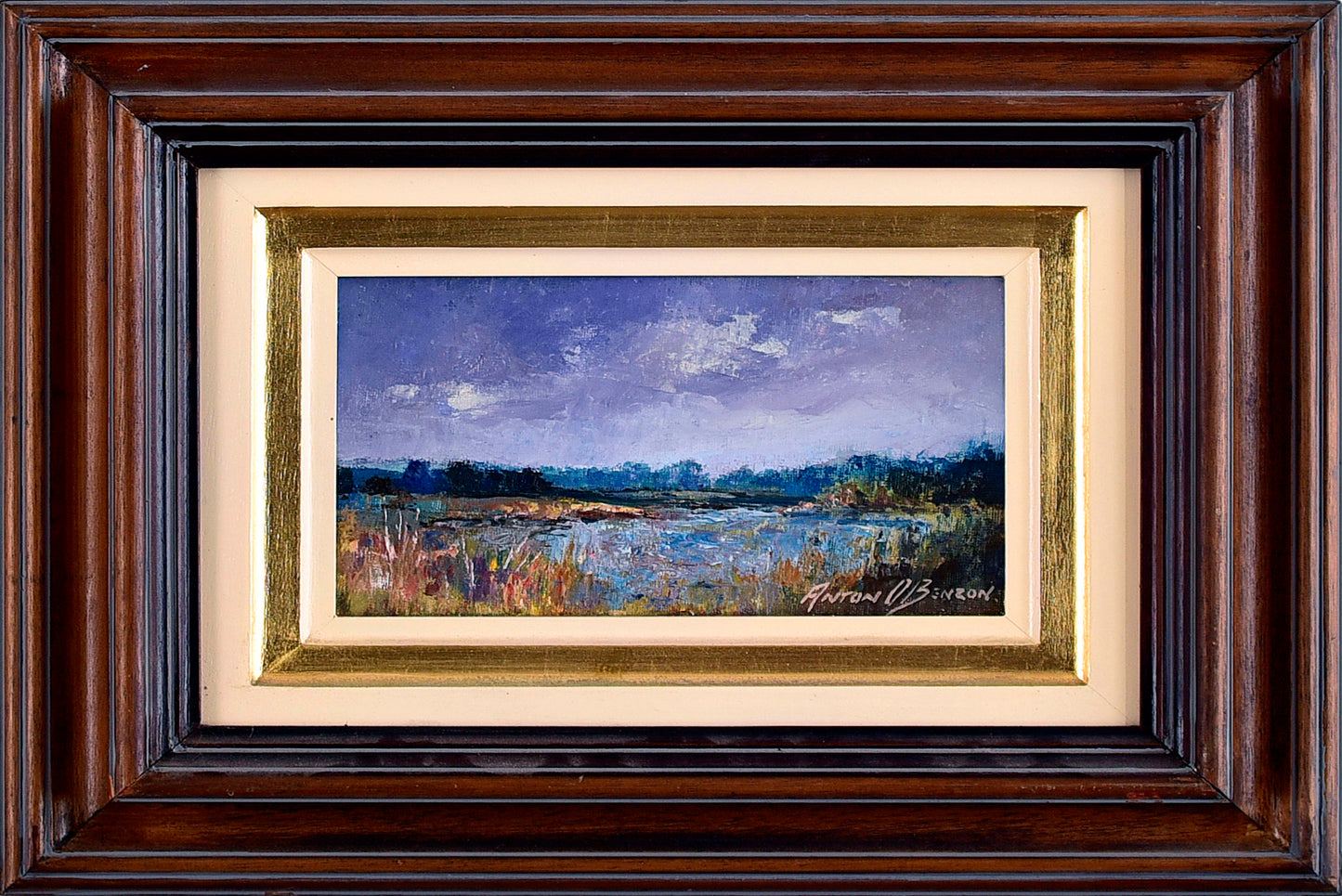 Anton Benzon - Colourful Vlei, 24x15cm