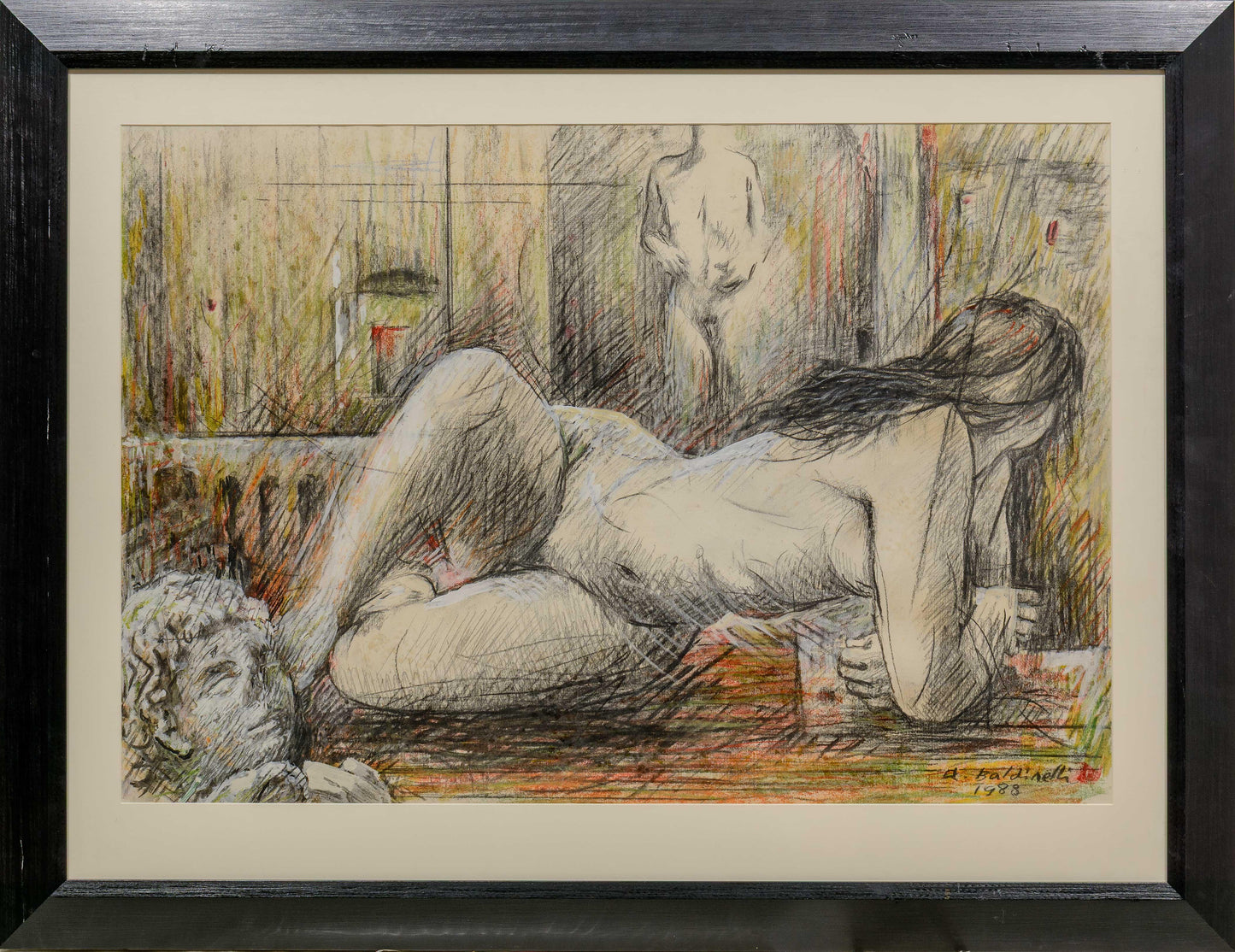 Armando Baldinelli - Nude Poses, 82x56cm