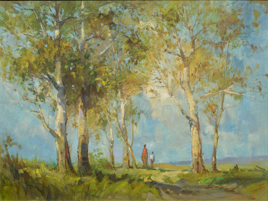 Titta Fasciotti - Walk in a Forest, 60x45cm