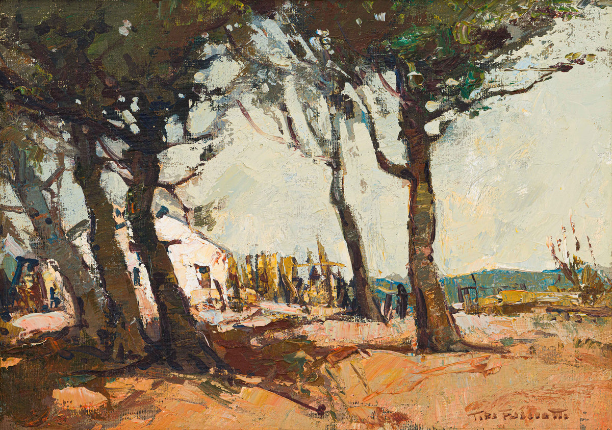 Titta Fasciotti - Moody Tree Scene, 35x25cm