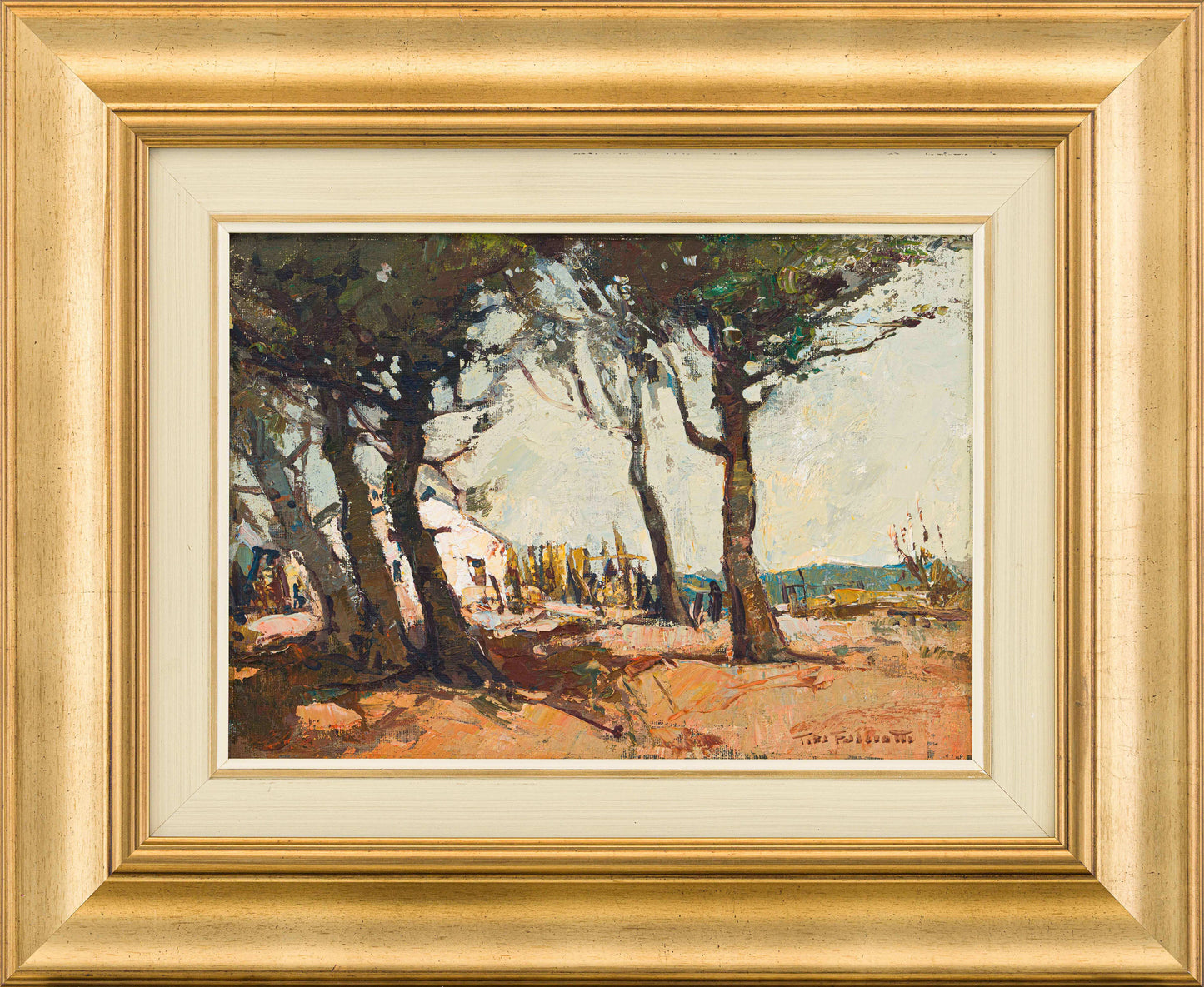 Titta Fasciotti - Moody Tree Scene, 35x25cm