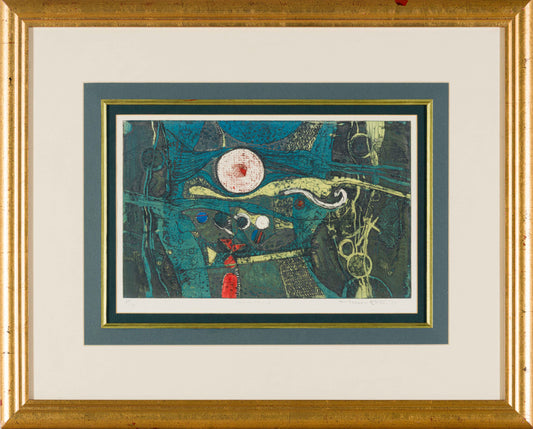 Dirk Meerkotter, Aerial View I, Multi plate Etching, 40x25cm