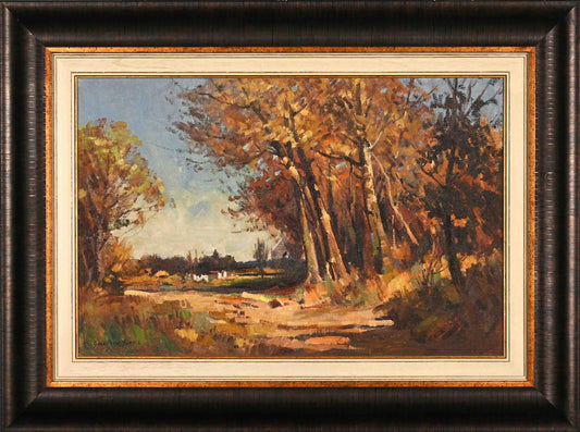 Gian-Piero Garizio - Landscape in lovely Autumn Hues, 75x50cm