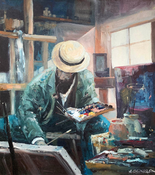 Mauro Chiarla - The Artist, 80 x 70cm